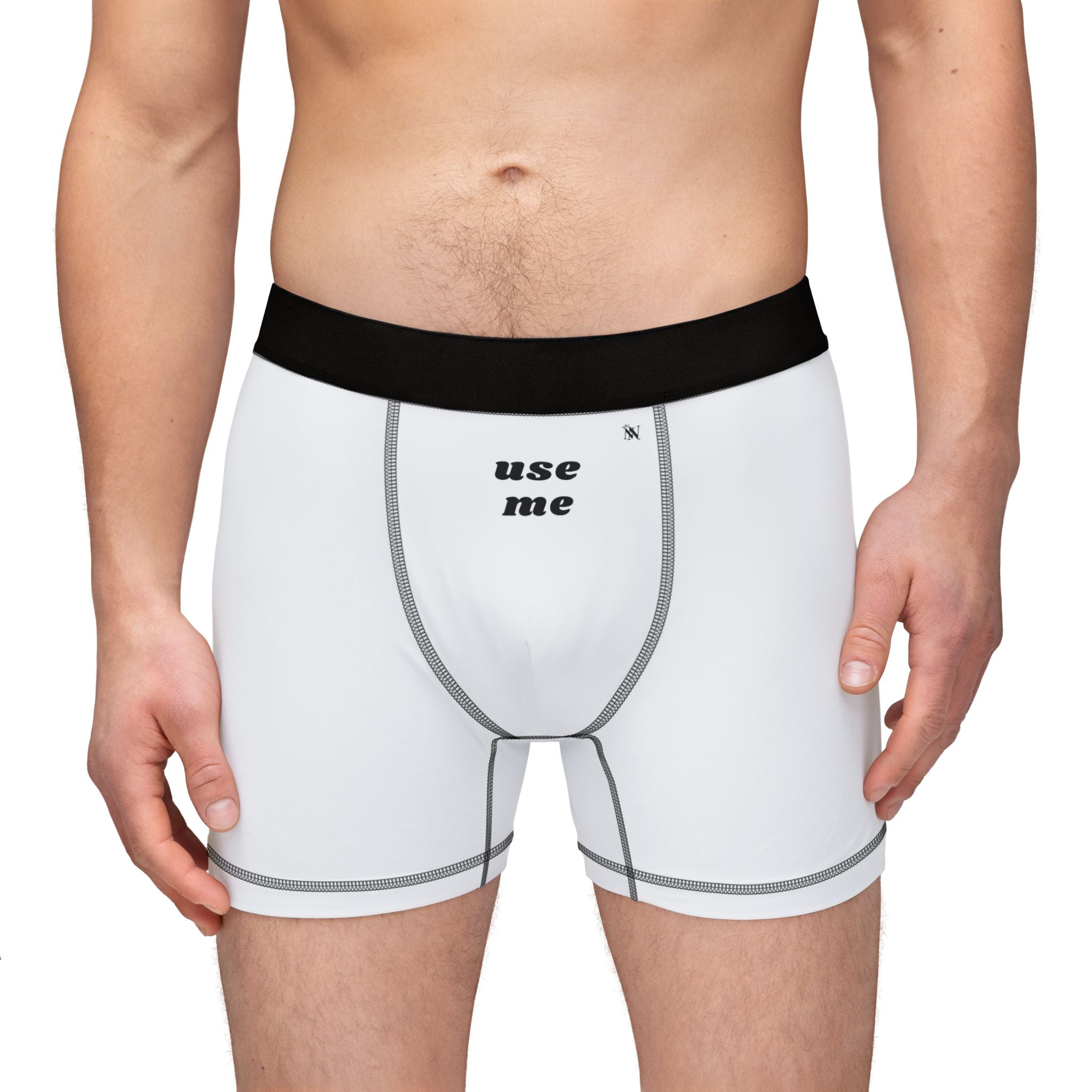 Use Me | Fun-Flirty Men's Boxer Briefs | Comfortable & Stylish