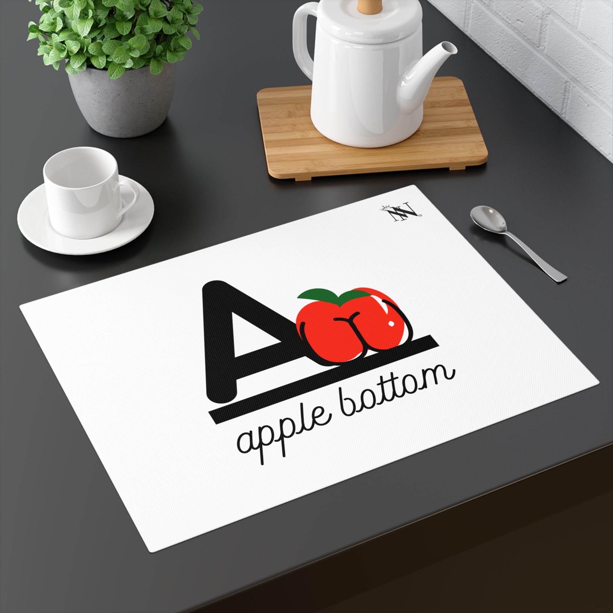 a is for apple bottom cum towel