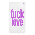 fuck love cum towel 