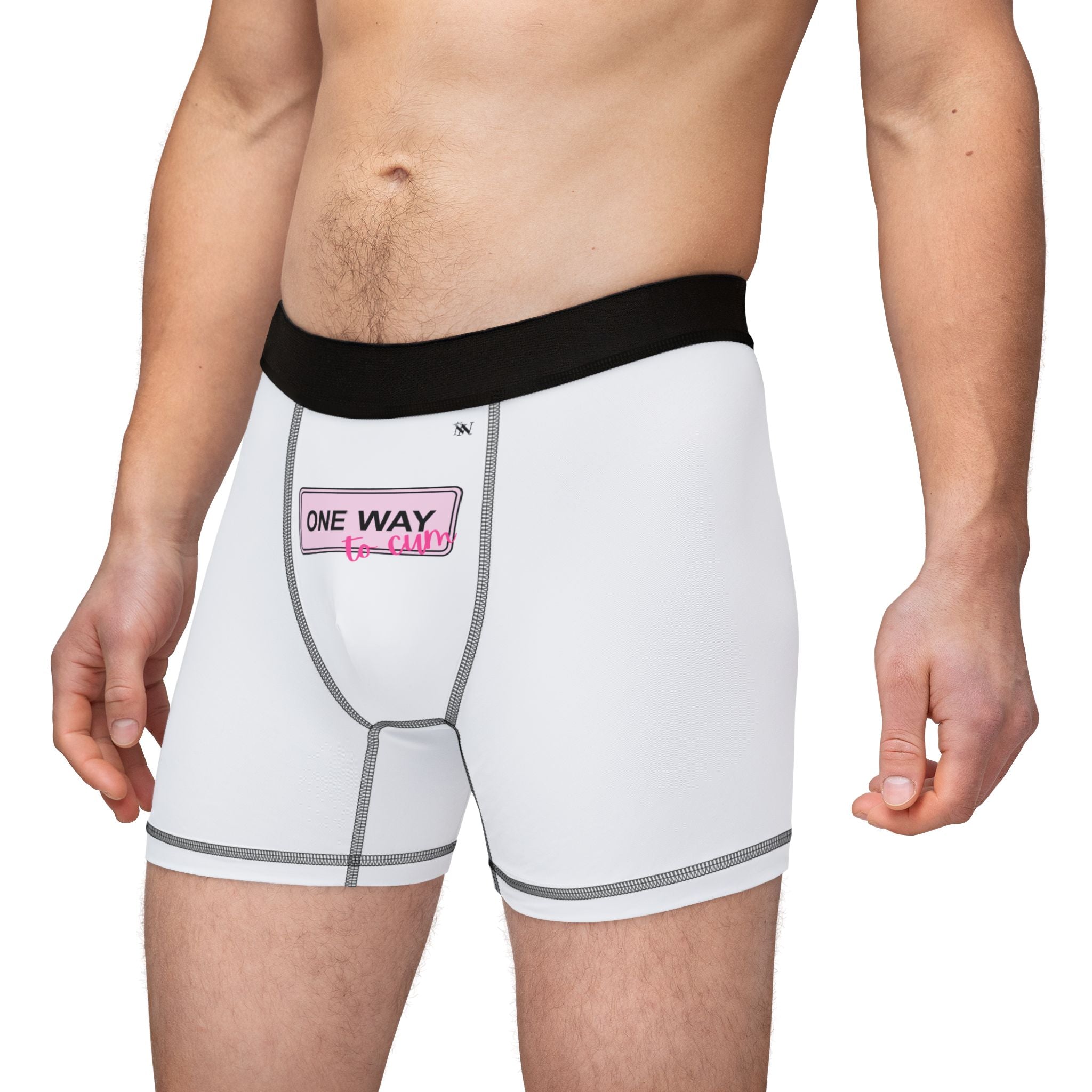 One Way to Cum | Fun-Flirty Men's Boxer Briefs