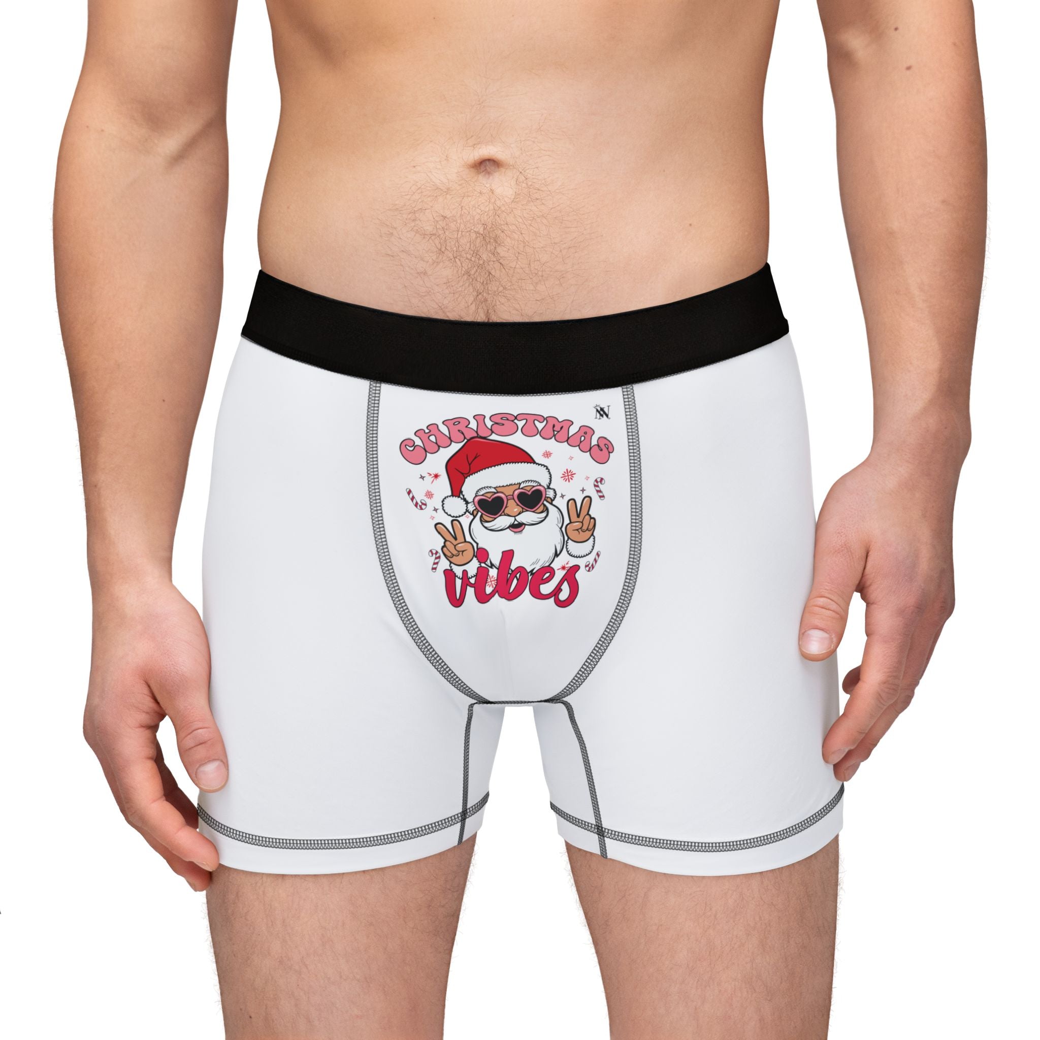 Christmas Vibes Cum Boxer