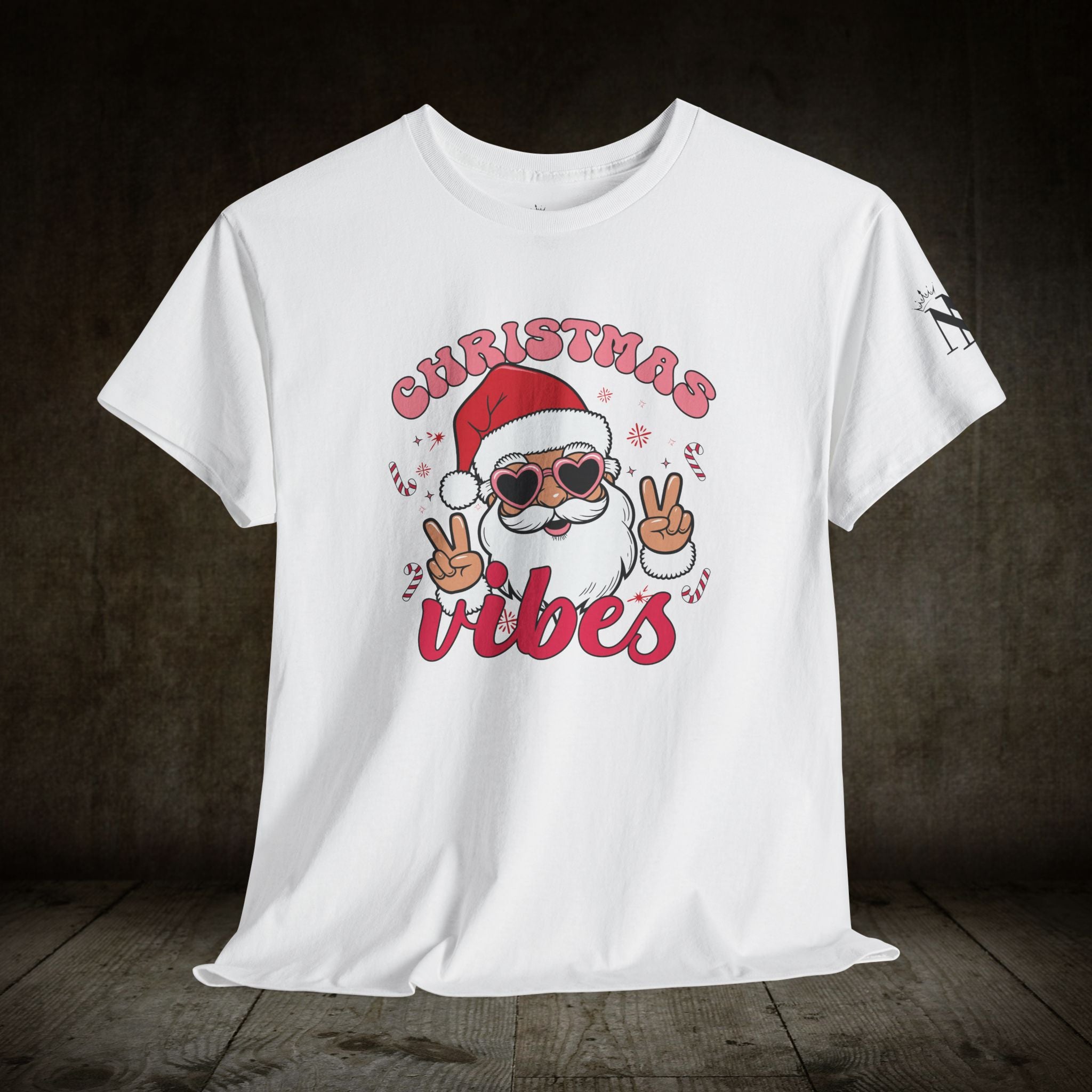 Christmas Vibes Cum Tee