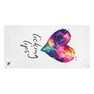 Love Licking Lips XL Sex Towel