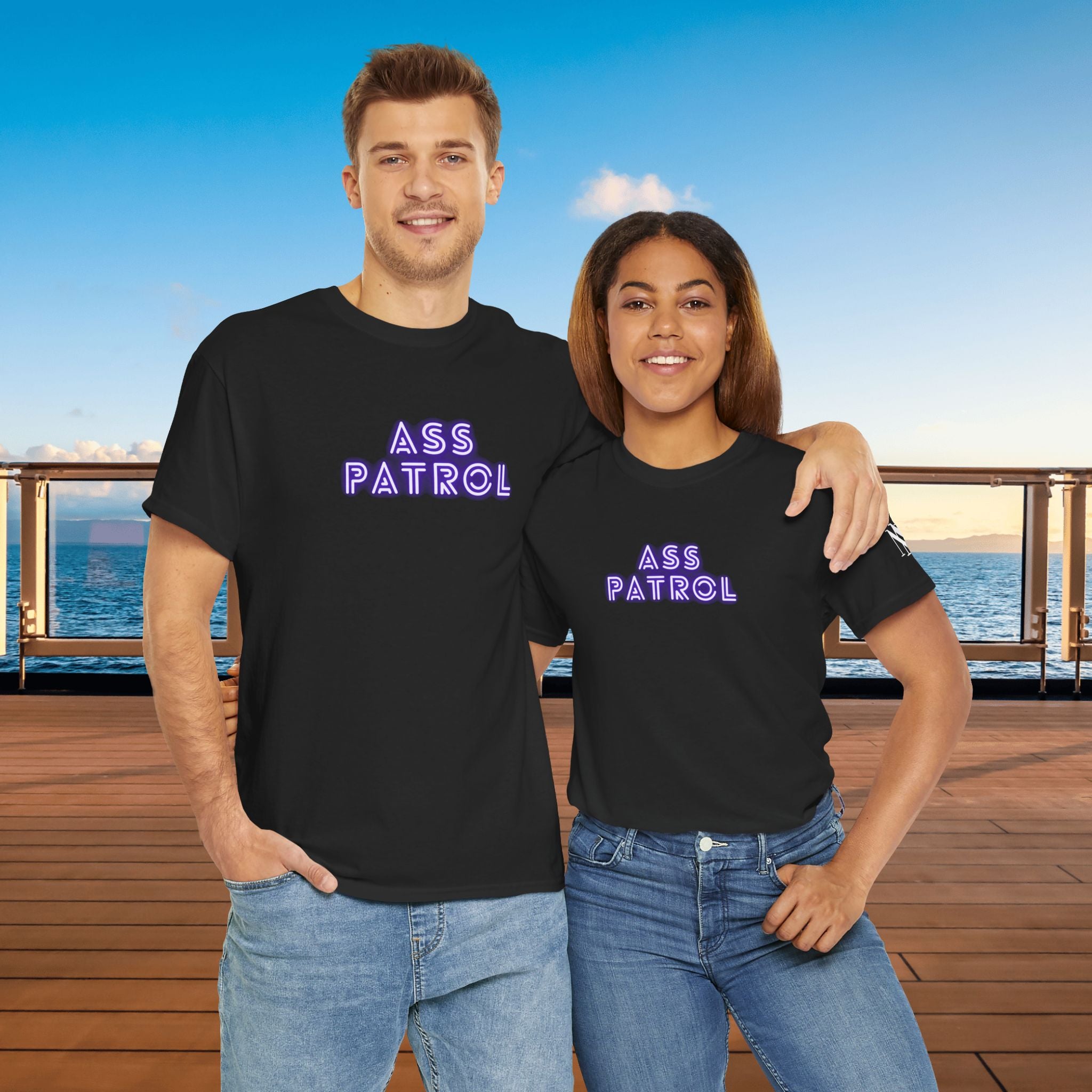 Ass Patrol Cum Tee