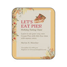 Let's Eat Pies Waterproof Squirt Blanket