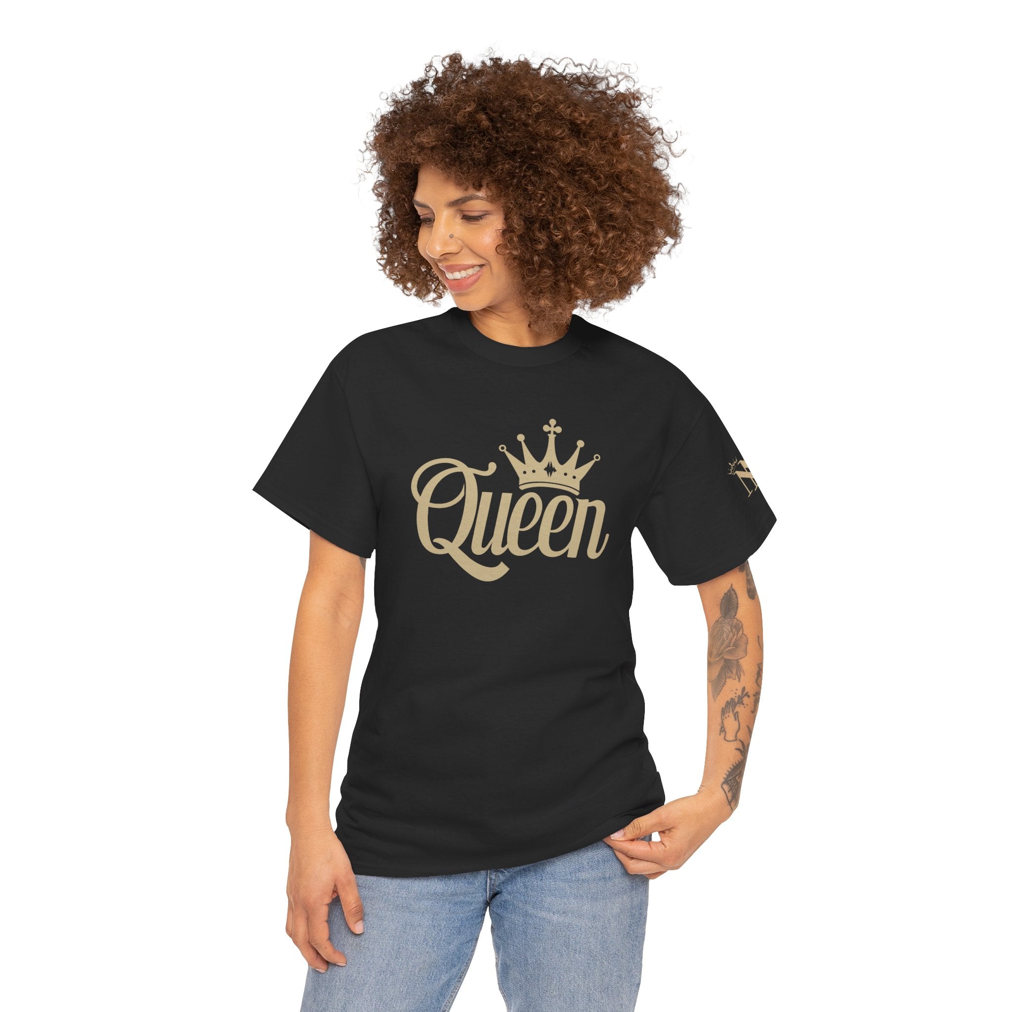 Gold Queen Cum Tee