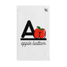 a is for apple bottom cum towel