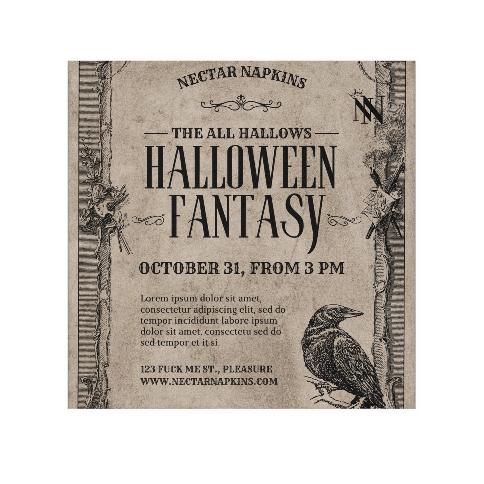 Halloween Fantasy Towel