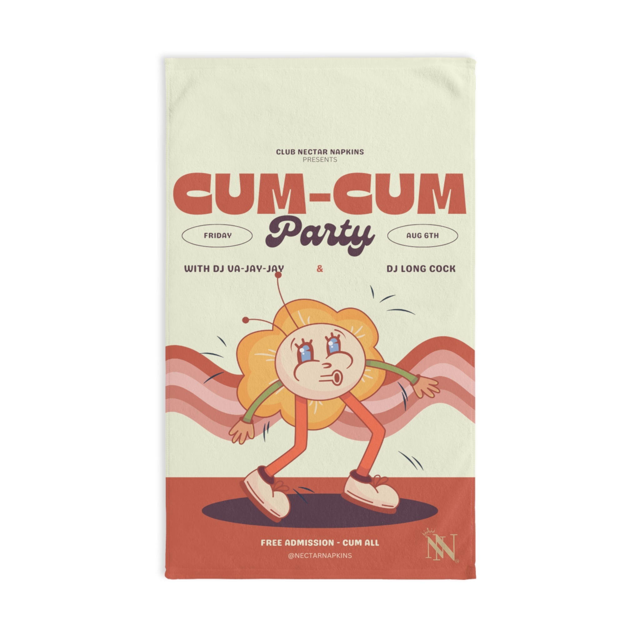 cum party towel 