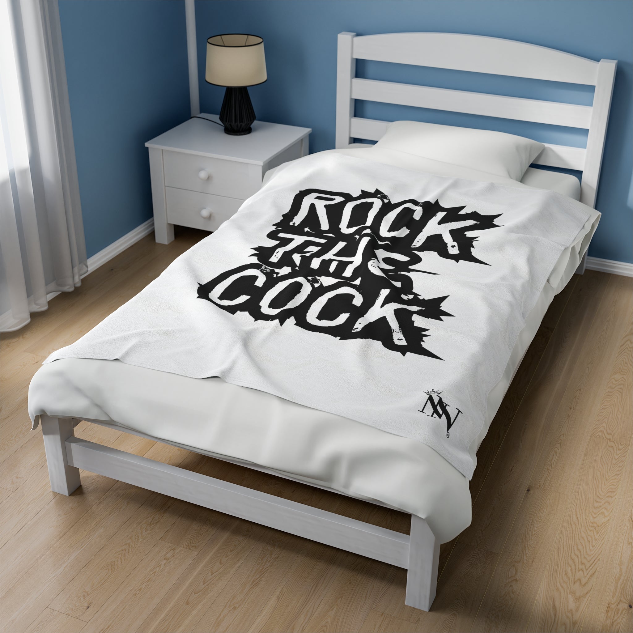 Rock the Cock Cum Blanket