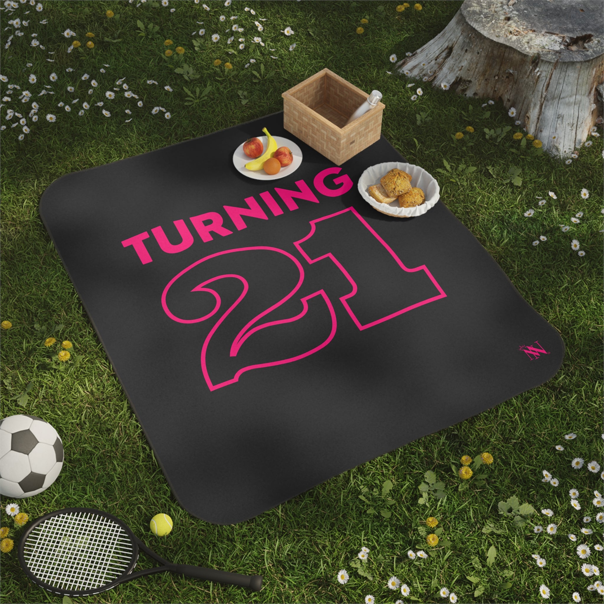 Turning 21 Waterproof Sex Blanket