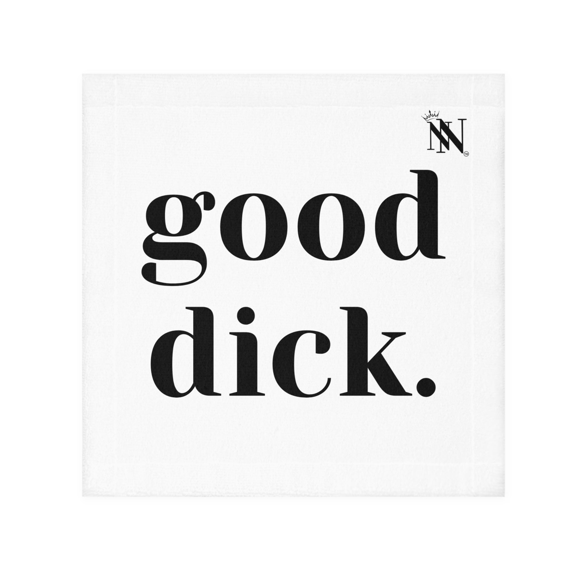 Good Dick. After-Sex Towel