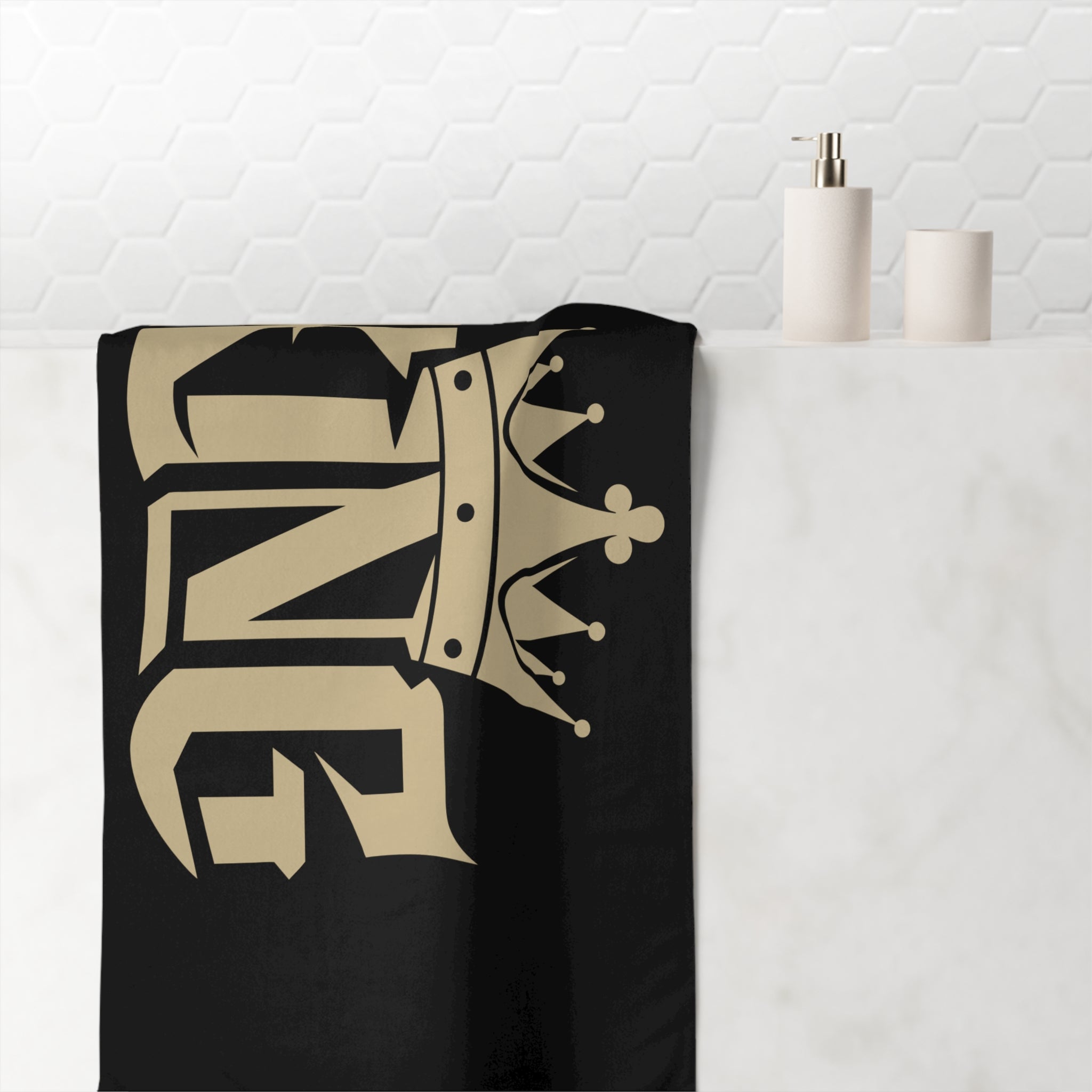 Gold King XL Sex Towel