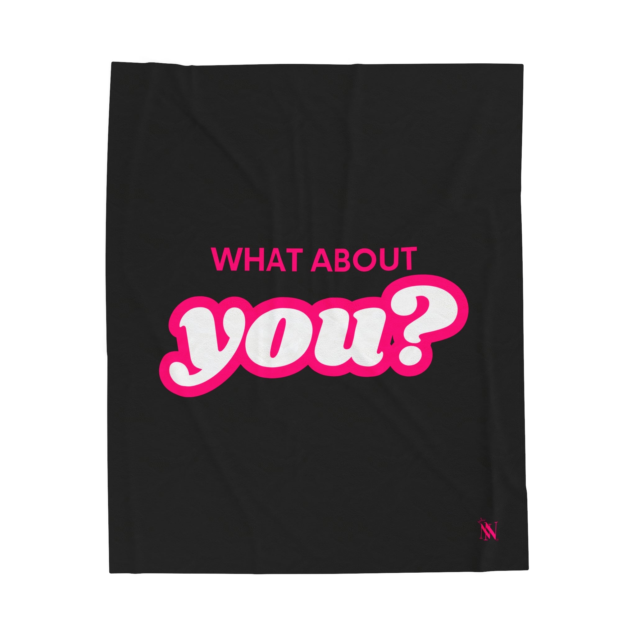 What About You? Lovers Blanket | Luxuriously Soft & Plush