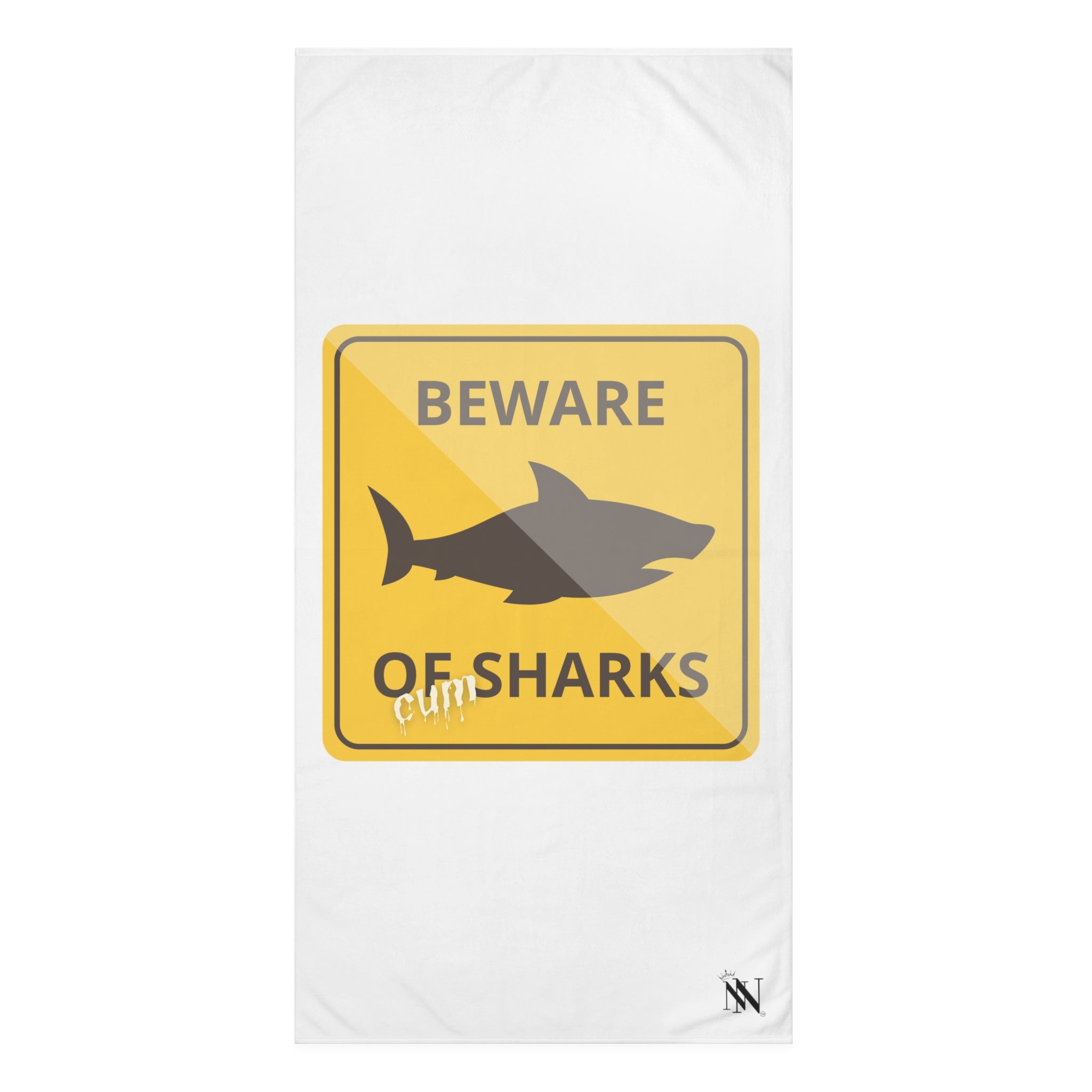 Beware of cum sharks towel