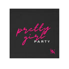 pretty girl party towel 