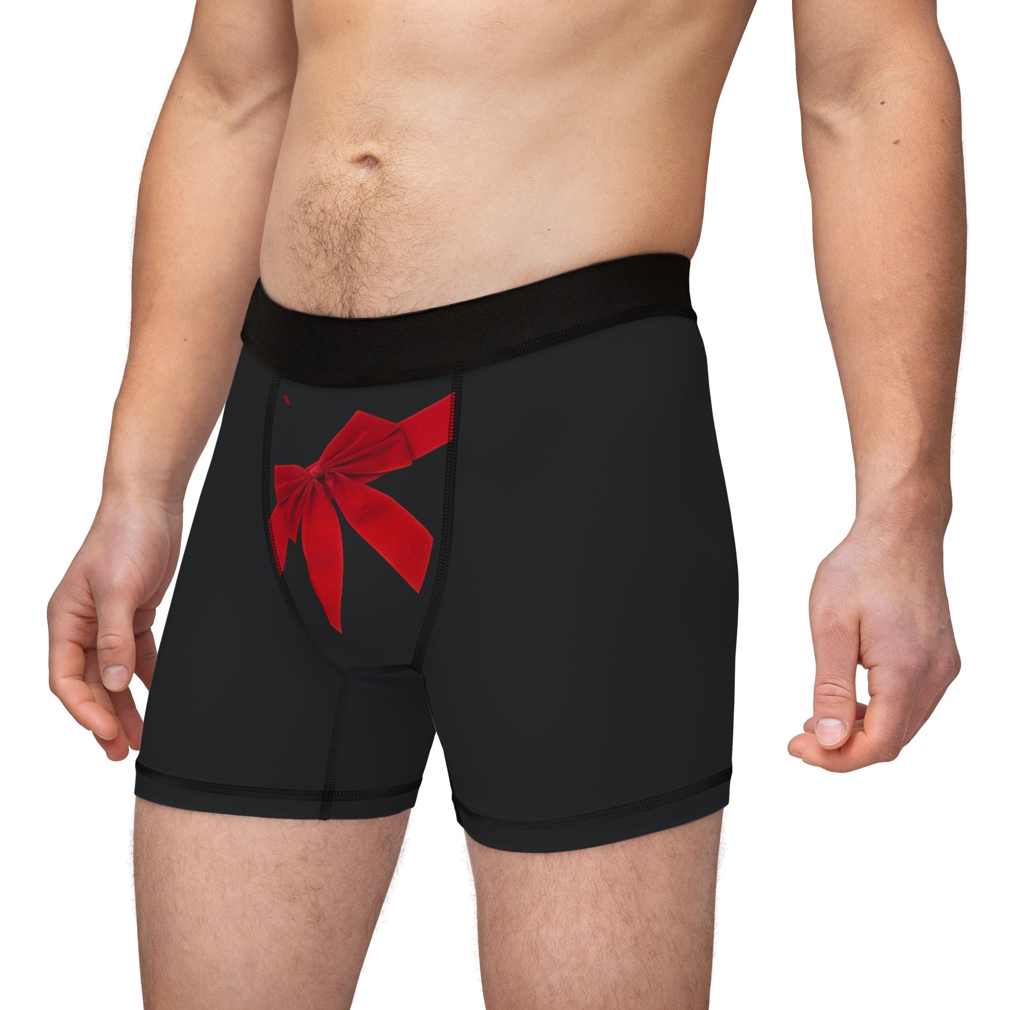 Red Velvet Gift Bow Cum Boxer