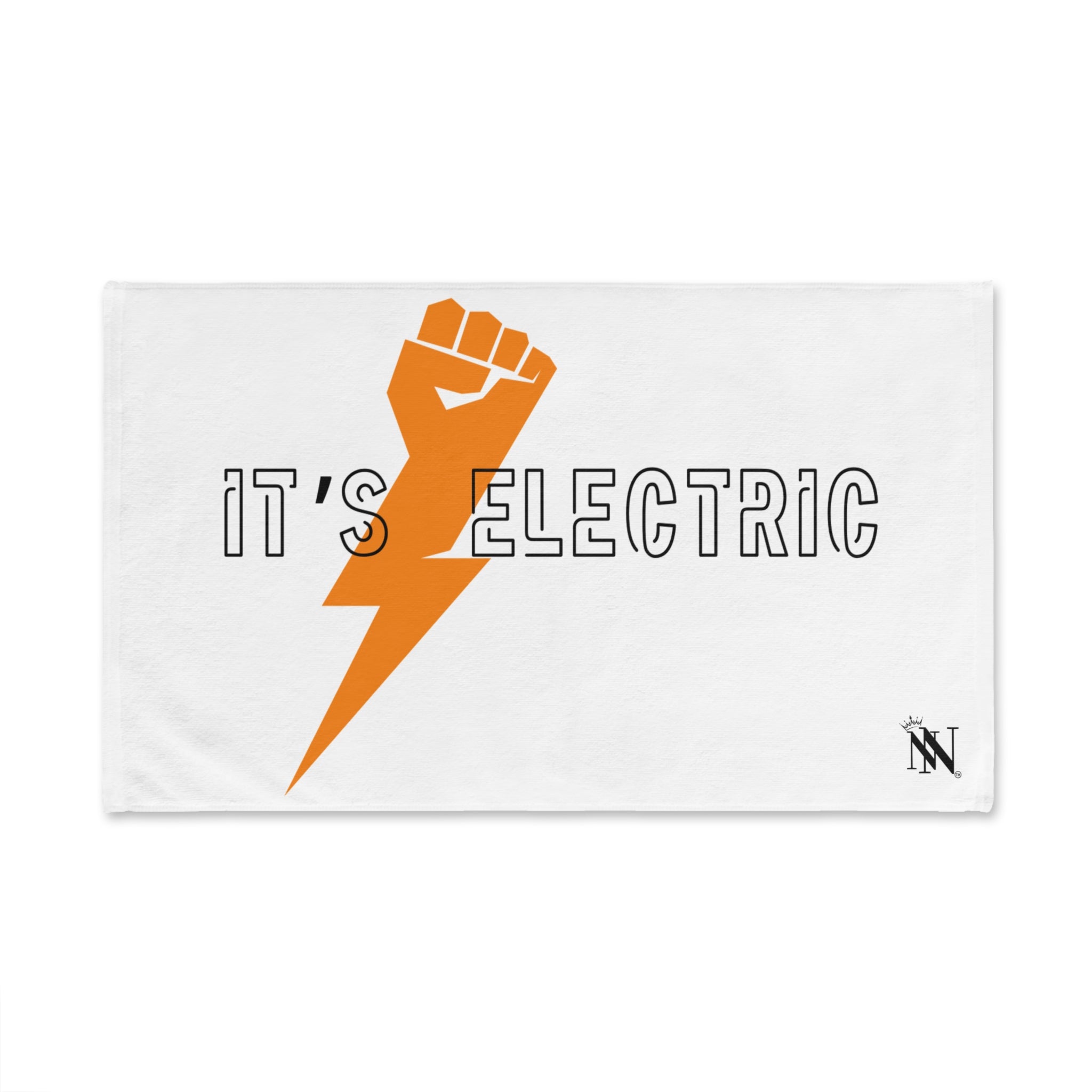 It's electric couples fist towel