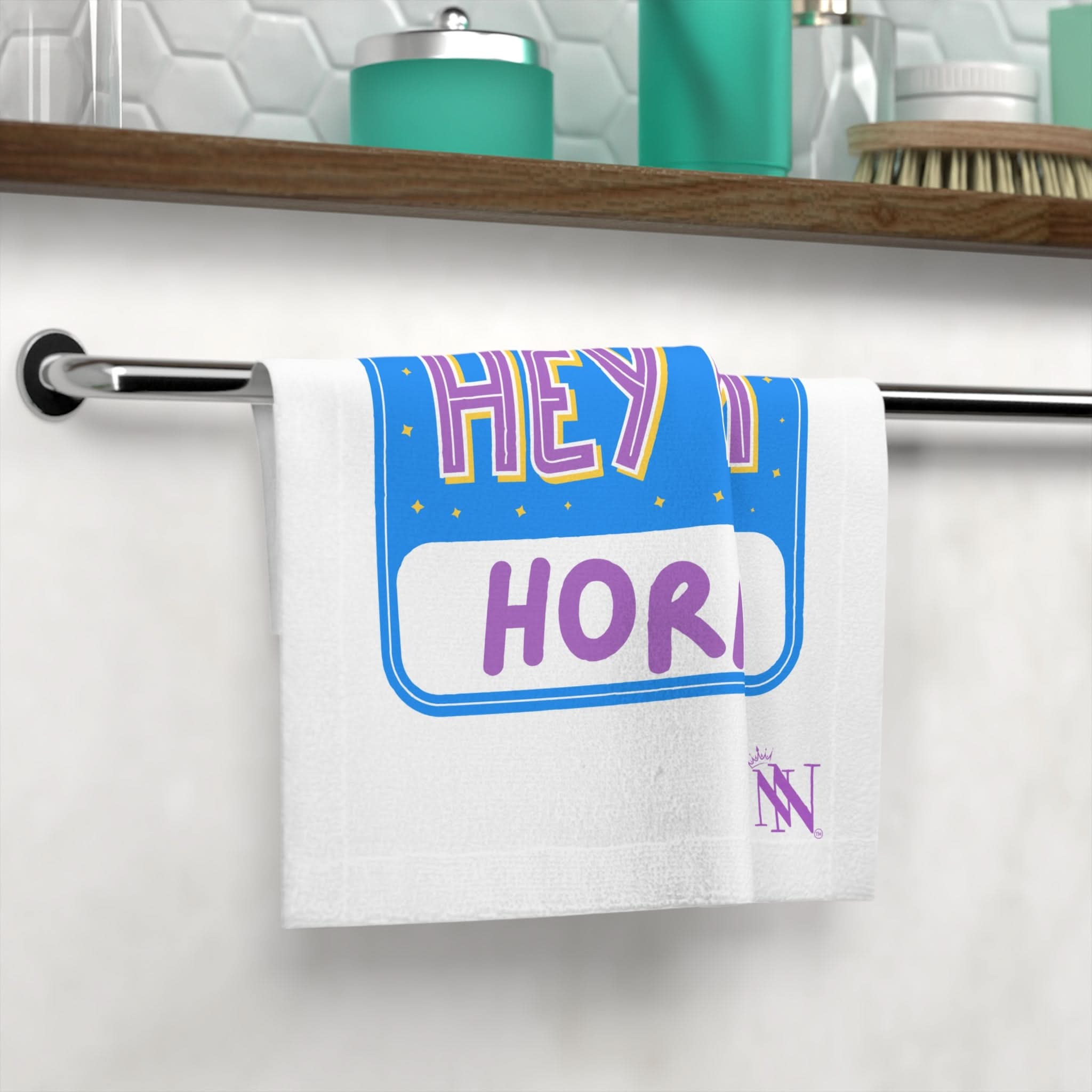 Hey I'm Horny Best After-Sex Towel | Fun Gifts, Flirty, & Sexy Soft