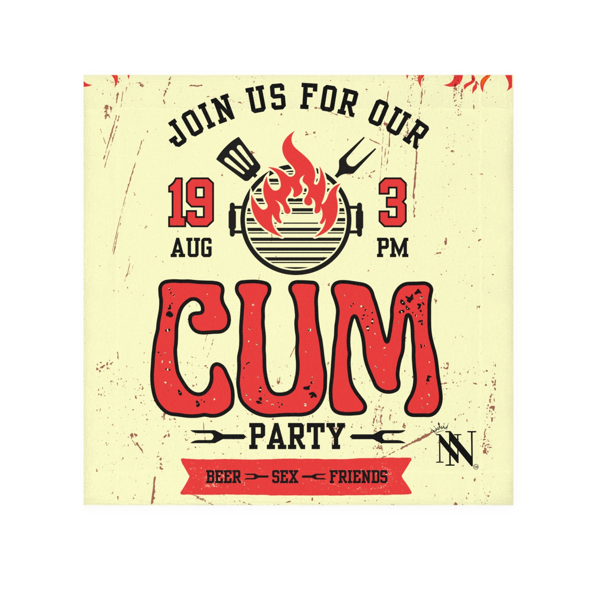 Cum party towel