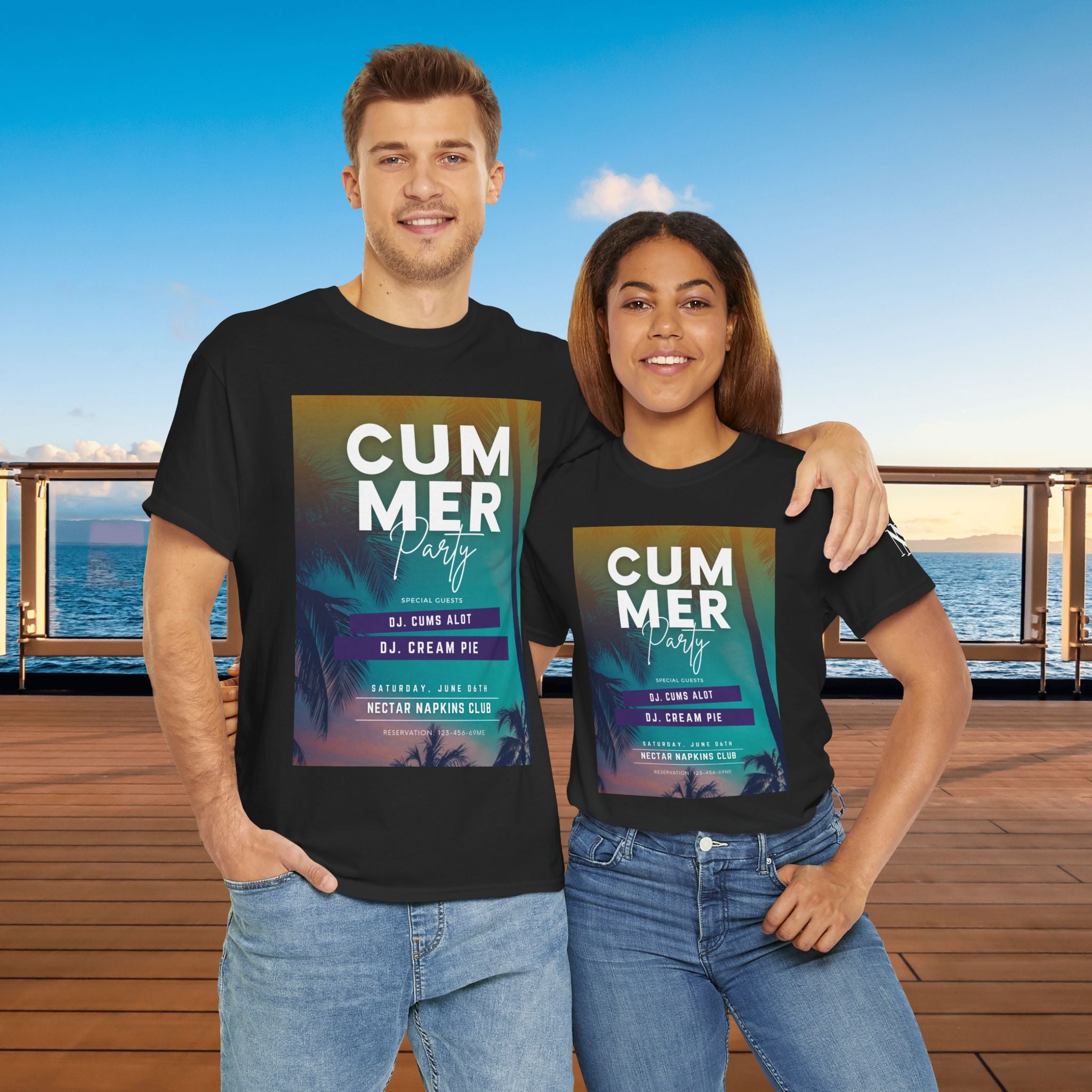 Cummer Party Cum Tee