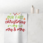 Our First Christmas as Mrs. & Mrs. | XL Sex Towel