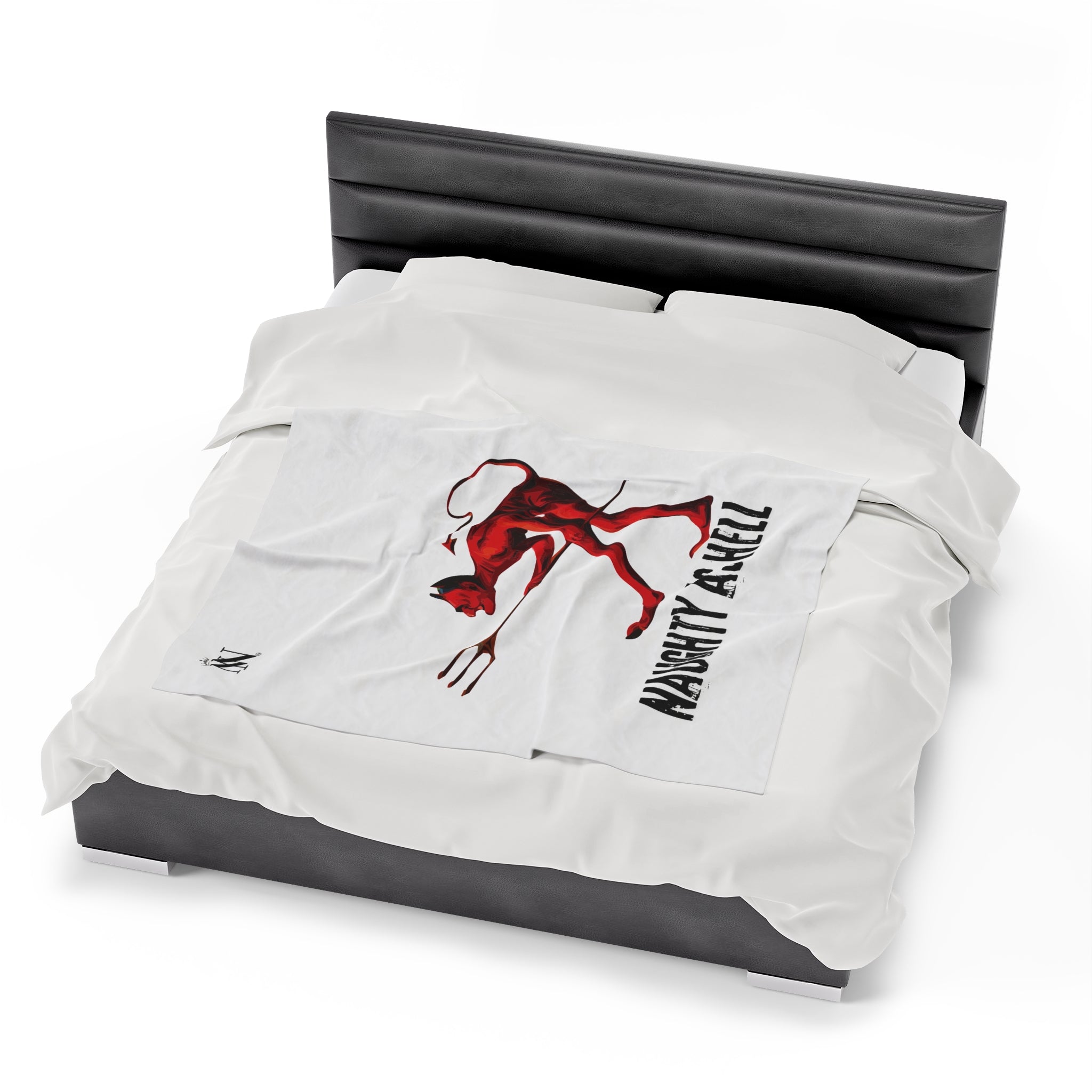 Naughty as hell sexual deviant blanket