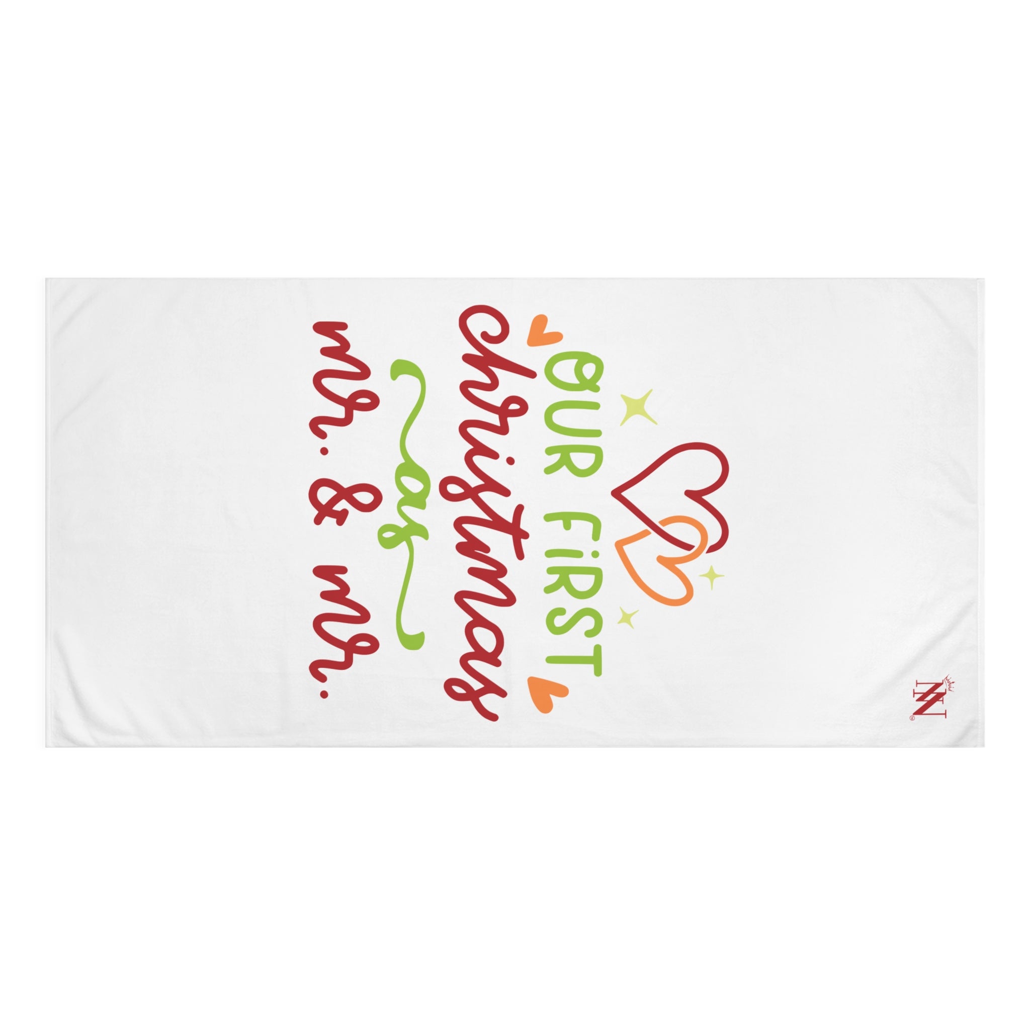 Our First Christmas as Mr. & Mr. | XL Sex Towel