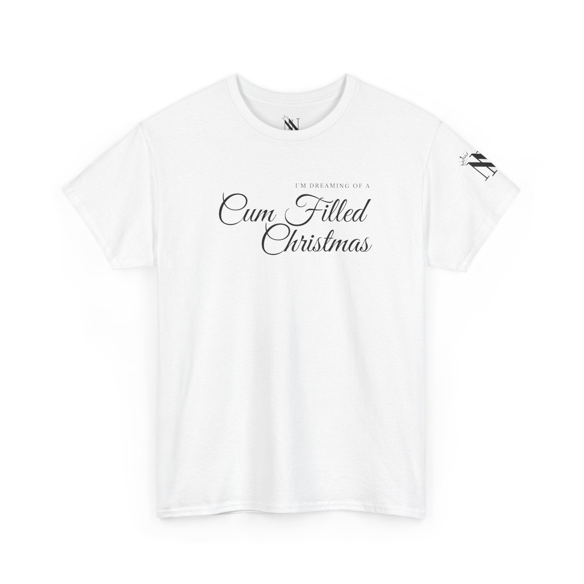 Dreaming of a Cum Filled Christmas Adult Cum Tee