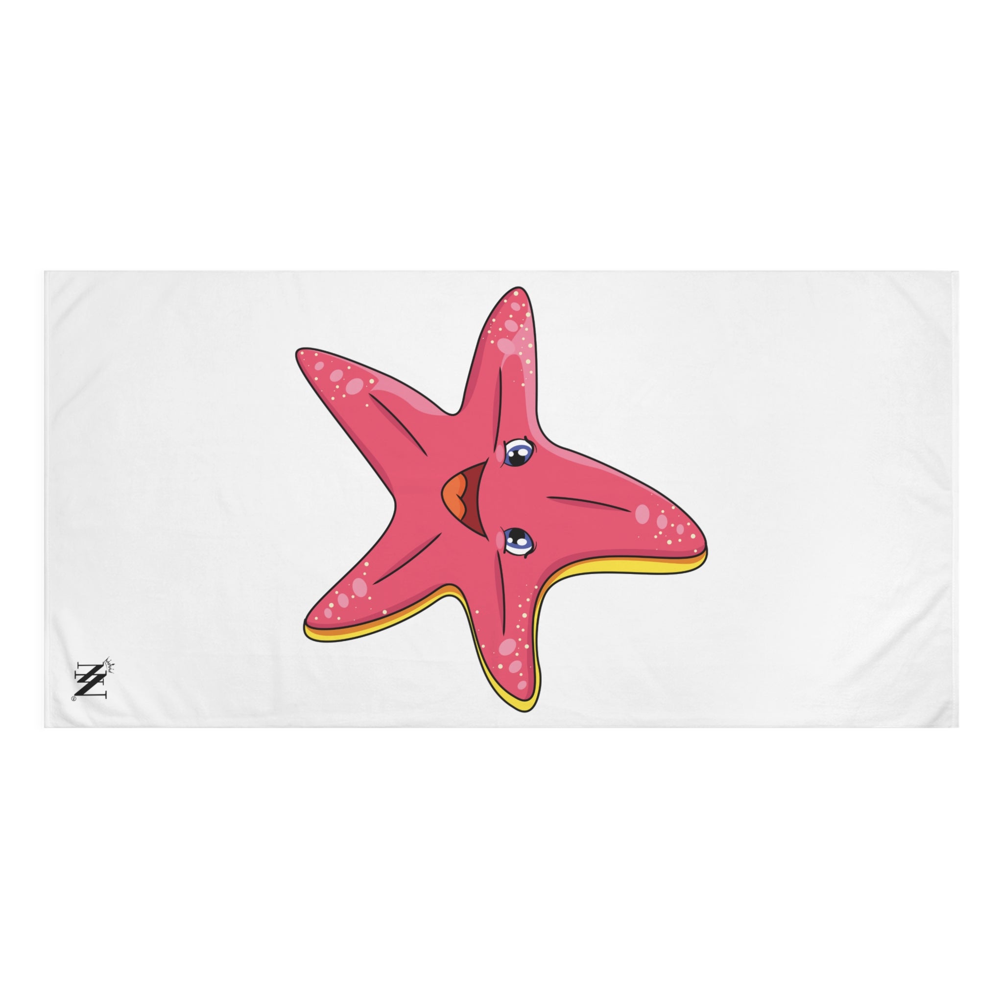 Happy pink starfish