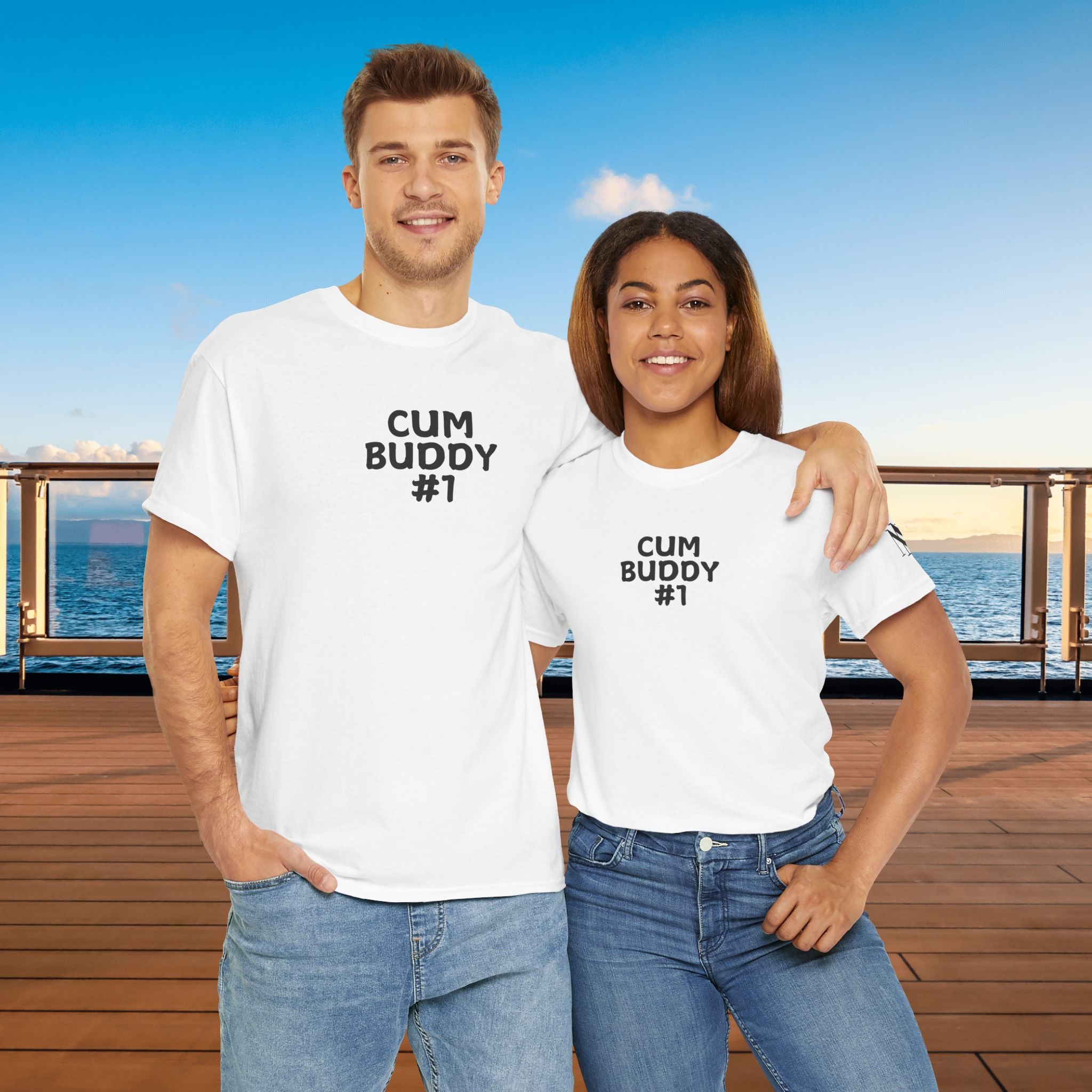 Cum Buddy #1 Cum Tee