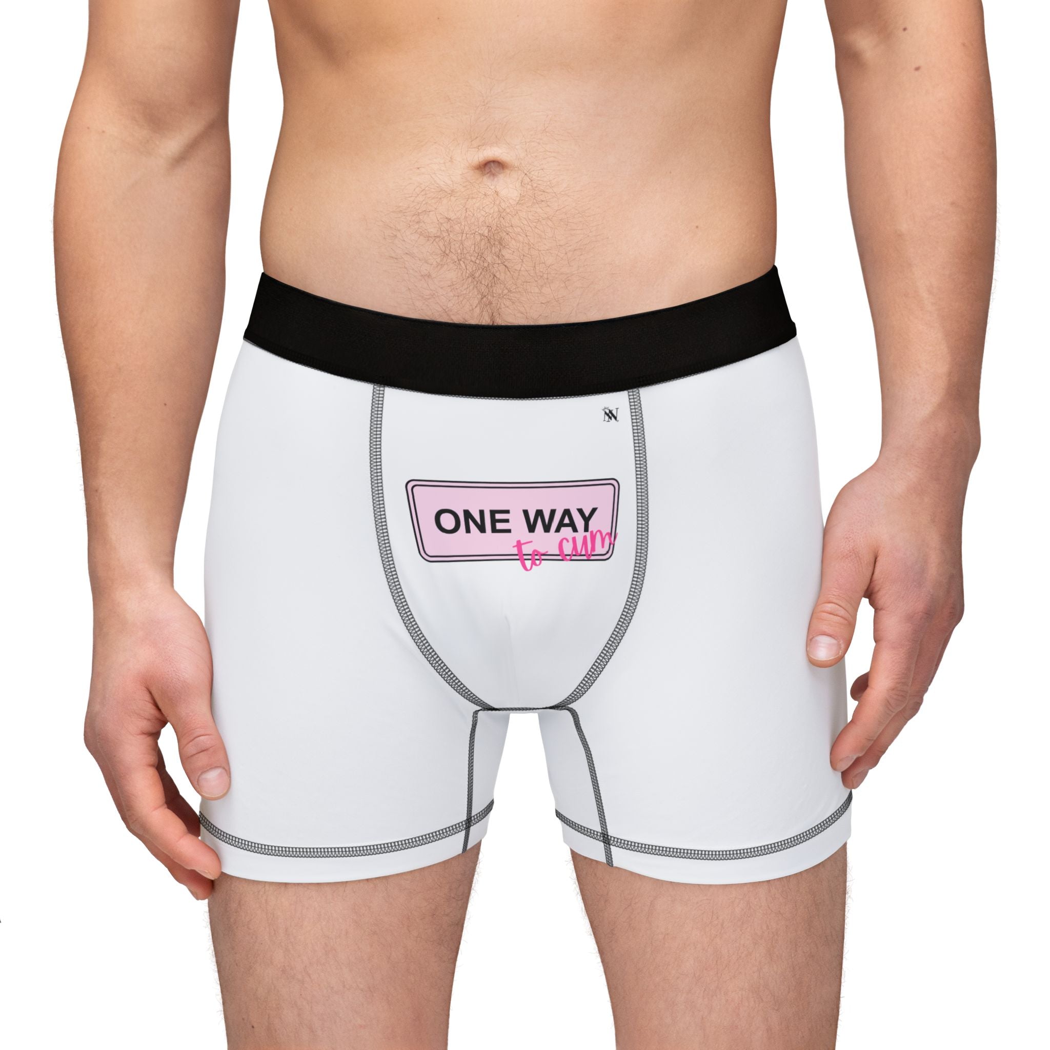 One Way to Cum | Fun-Flirty Men's Boxer Briefs