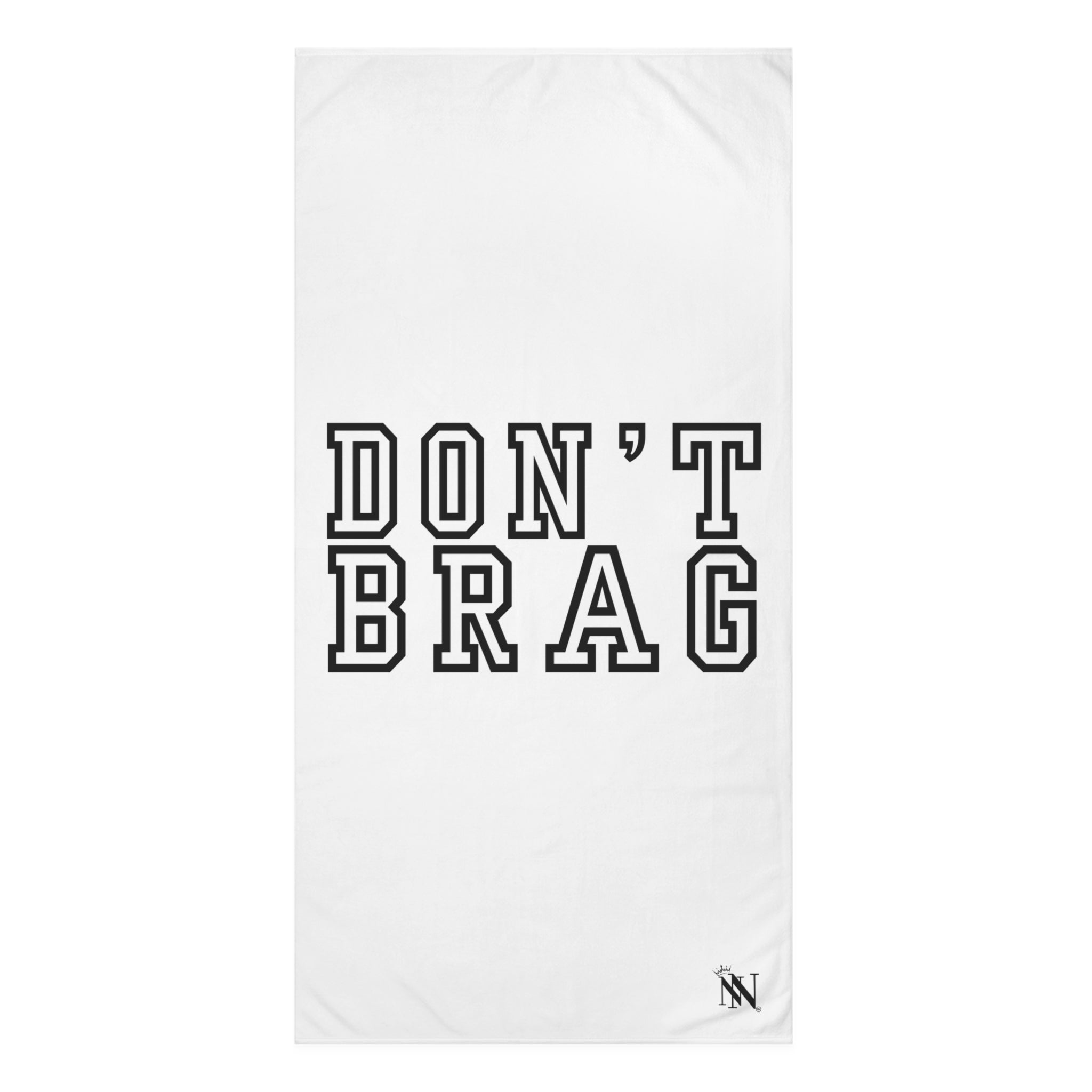 Don't Brag XL Cum Towel