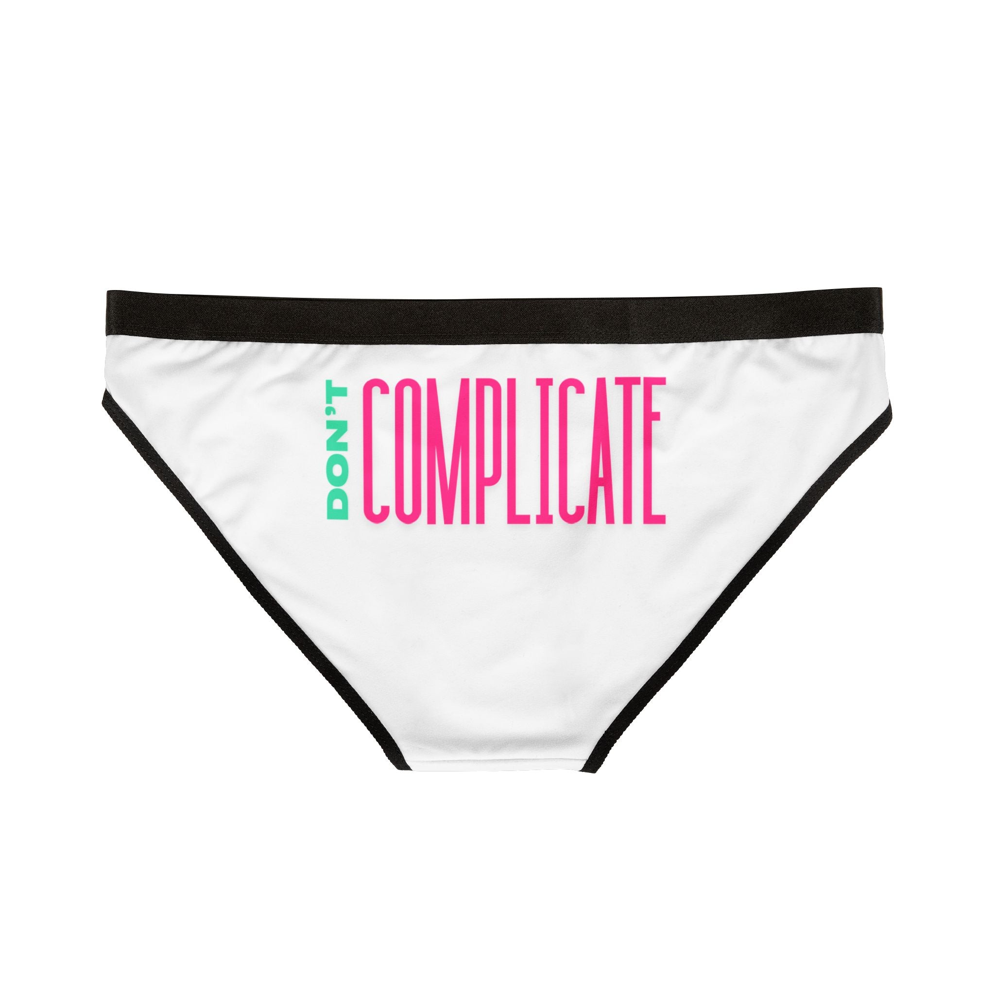 Don't Complicate | Briefs for Women | Playful Comfy Underwear