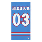 Big Dick Football Jersey Cum Towel 