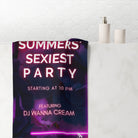 Summers' Sexiest Party XL Sex Towel