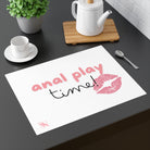 Anal play time sex toys mat