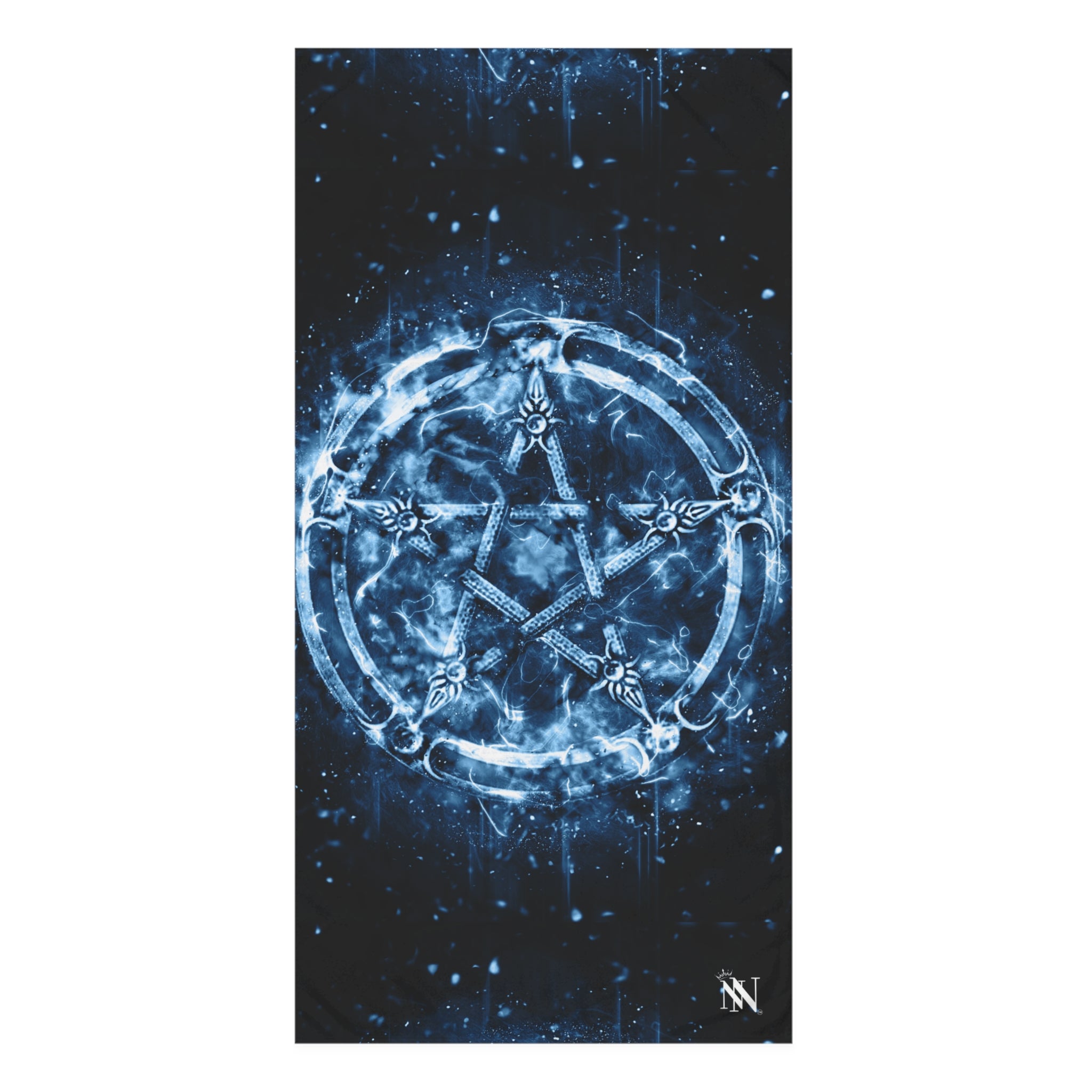 pretty pentagram sex towel 
