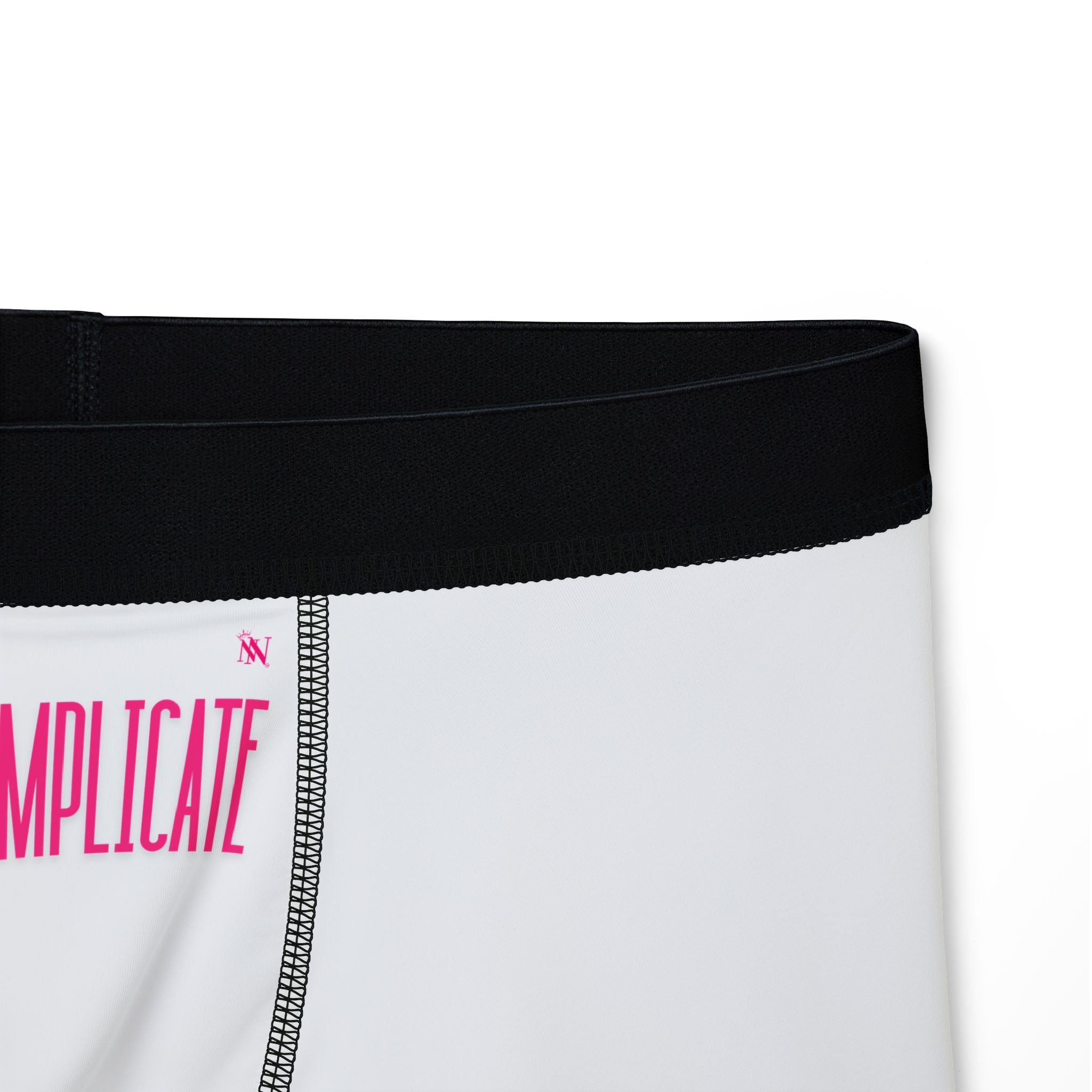 Don't Complicate | Fun-Flirty Men's Boxer Briefs | Comfortable & Stylish