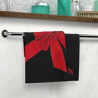 Red Velvet Gift Bow Cum Rag