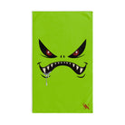 Green monster spank towel