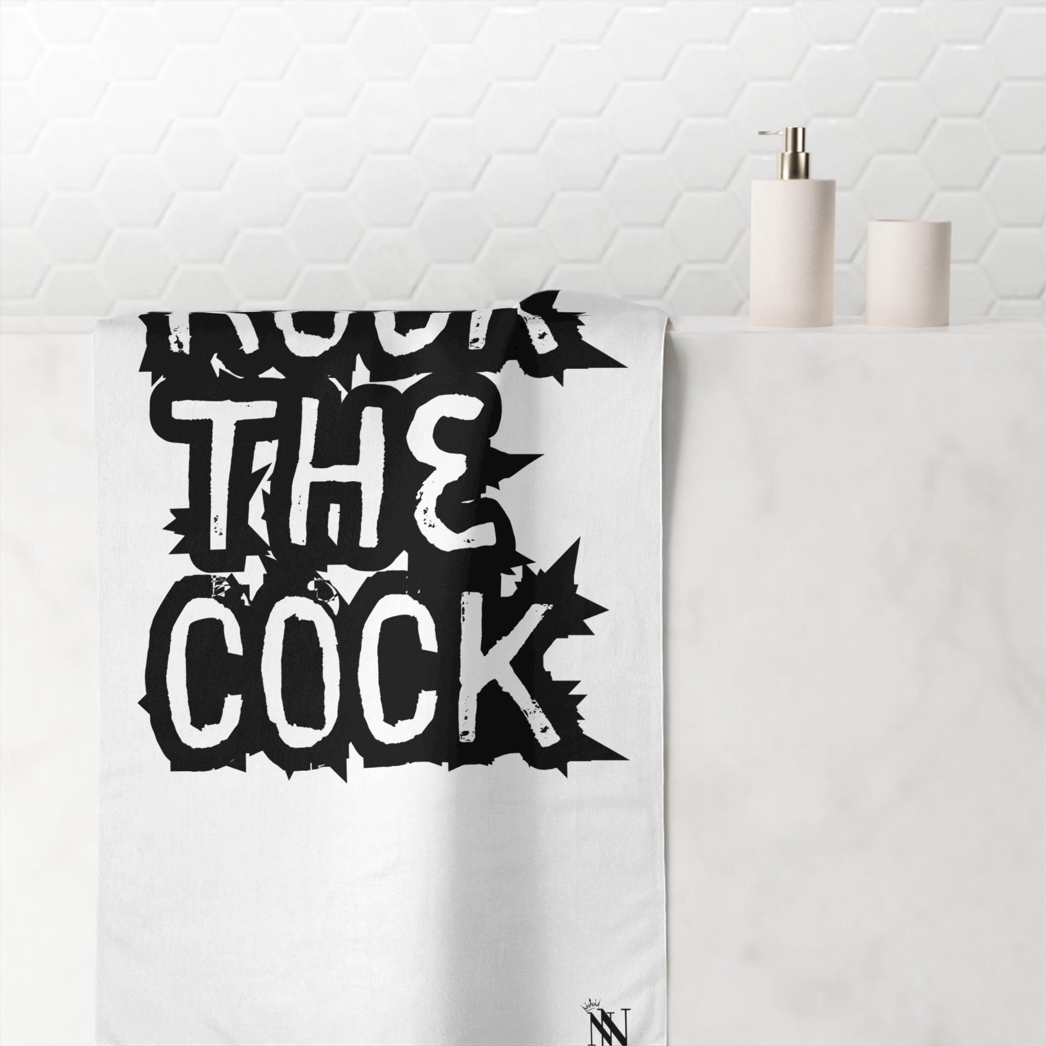 Rock the Cock Cum Towel