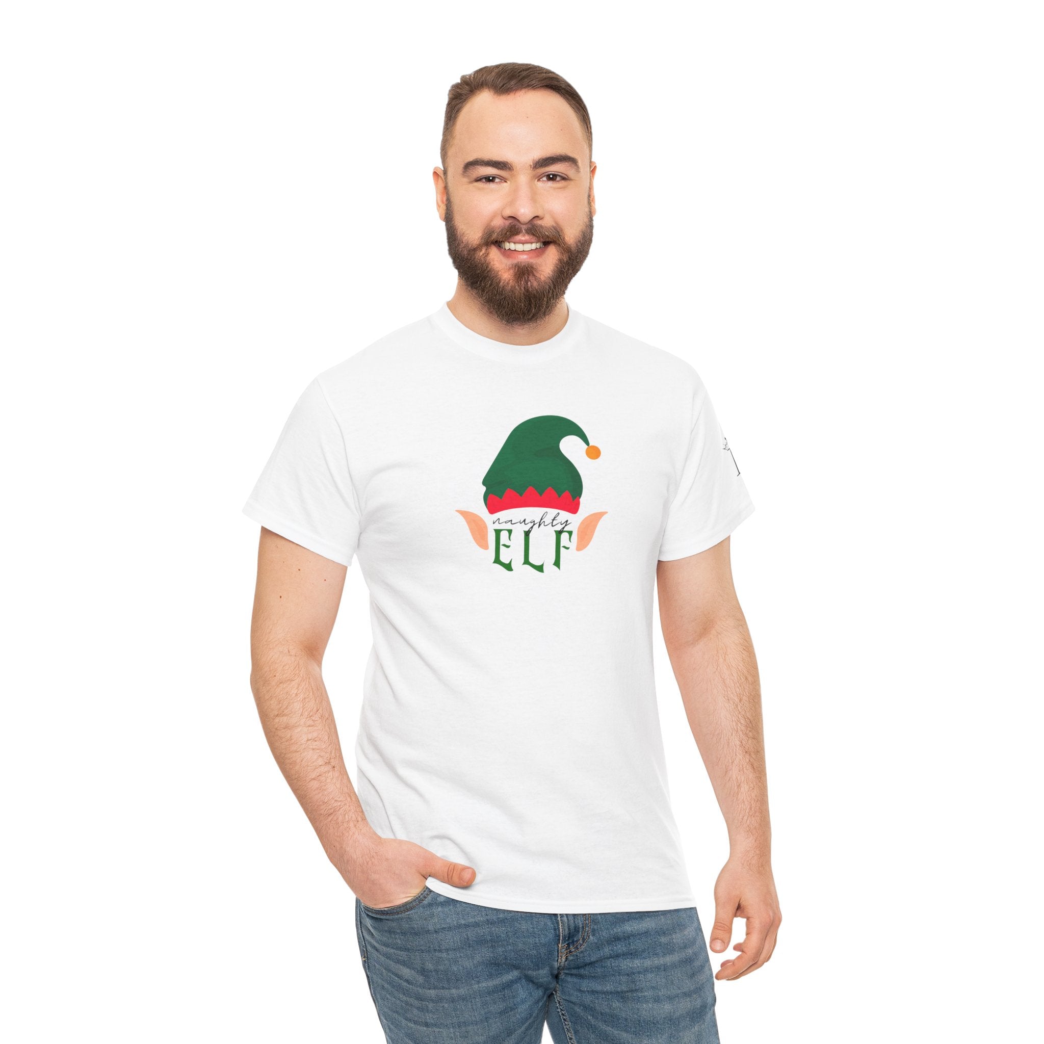 Naughty Elf Cum Tee