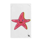 Happy pink starfish