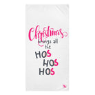 Christmas holiday towel