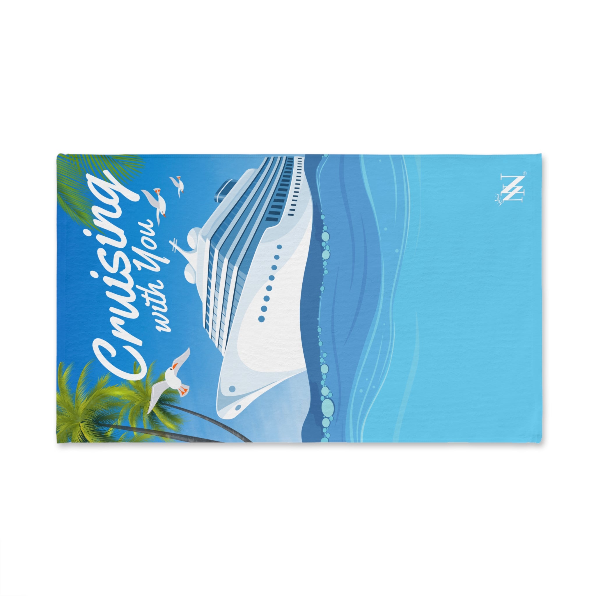Cruising with You vacation sex towel