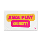 Anal play alert cute sex towel for her