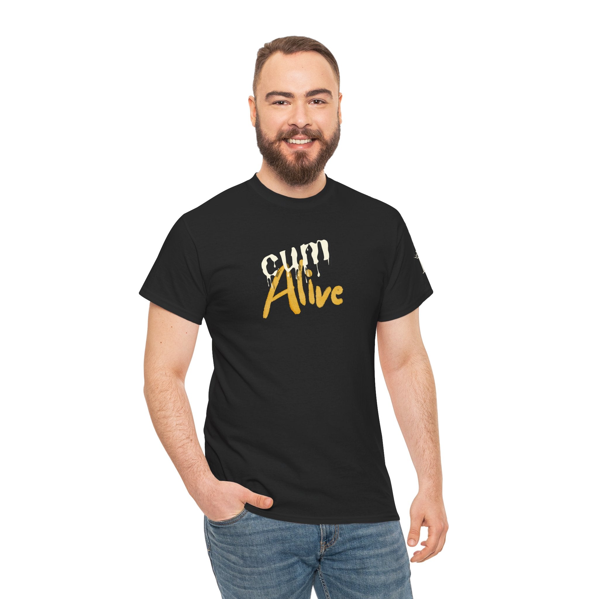 Cum Alive Adult Cum Tee