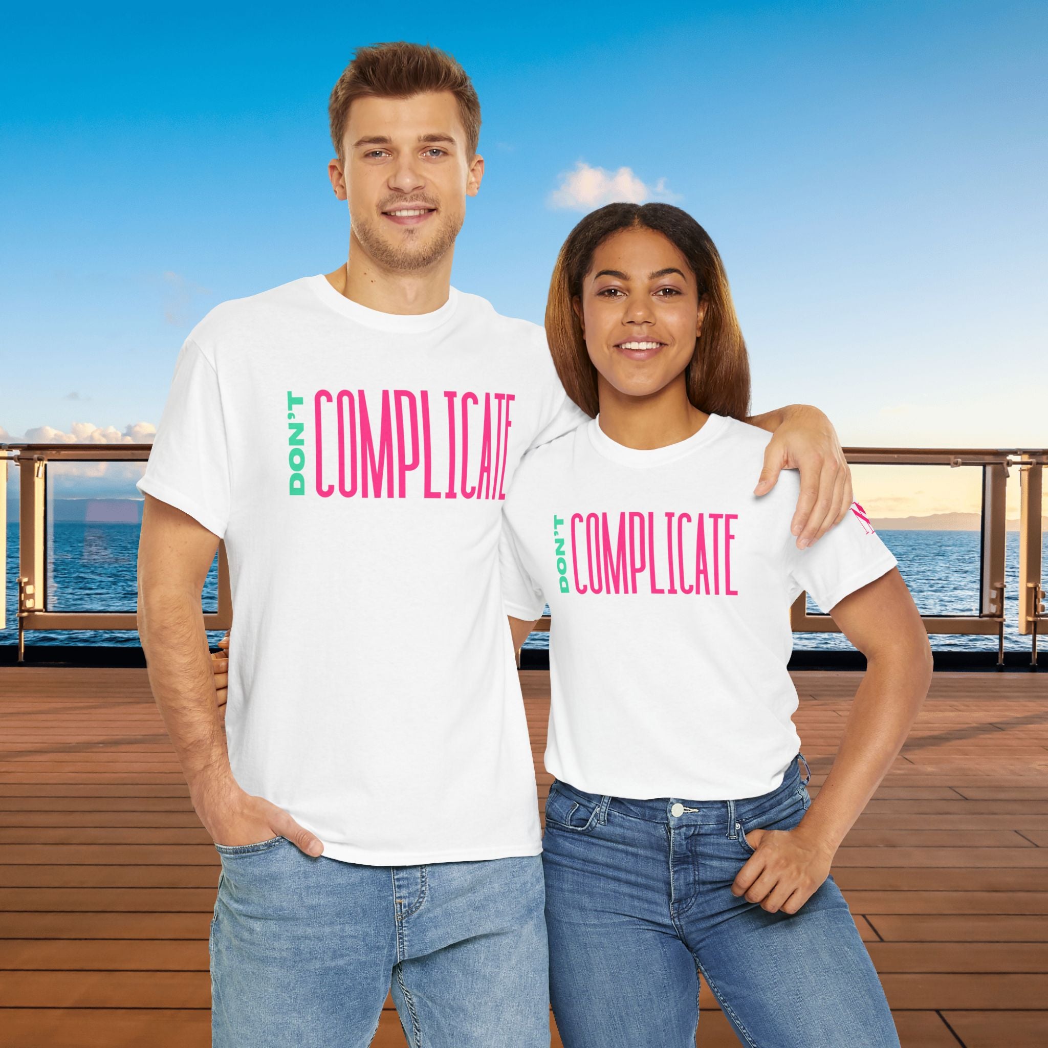 Don't Complicate Adult T-Shirt | Live Bold & Comfortable