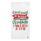 Christmas Movies & Cum | XL Sex Towel